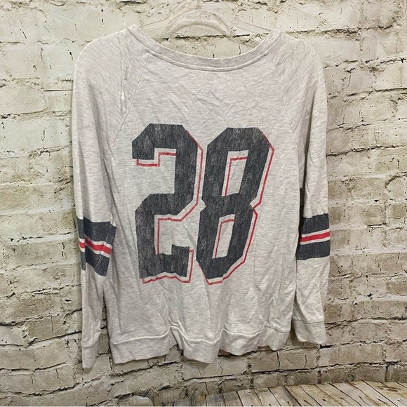 Disney Parks Resort Sweatshirt Gray Long Sleeve Raglan Minnie Bow - Picture 2 of 3